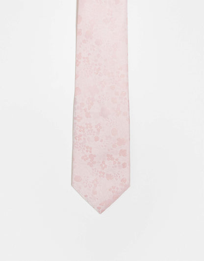 Floral Print Tie