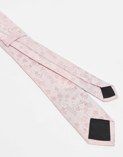 Floral Print Tie