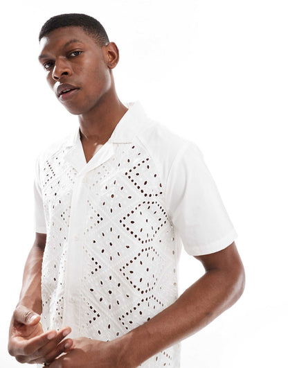 Broderie Lace Shirt
