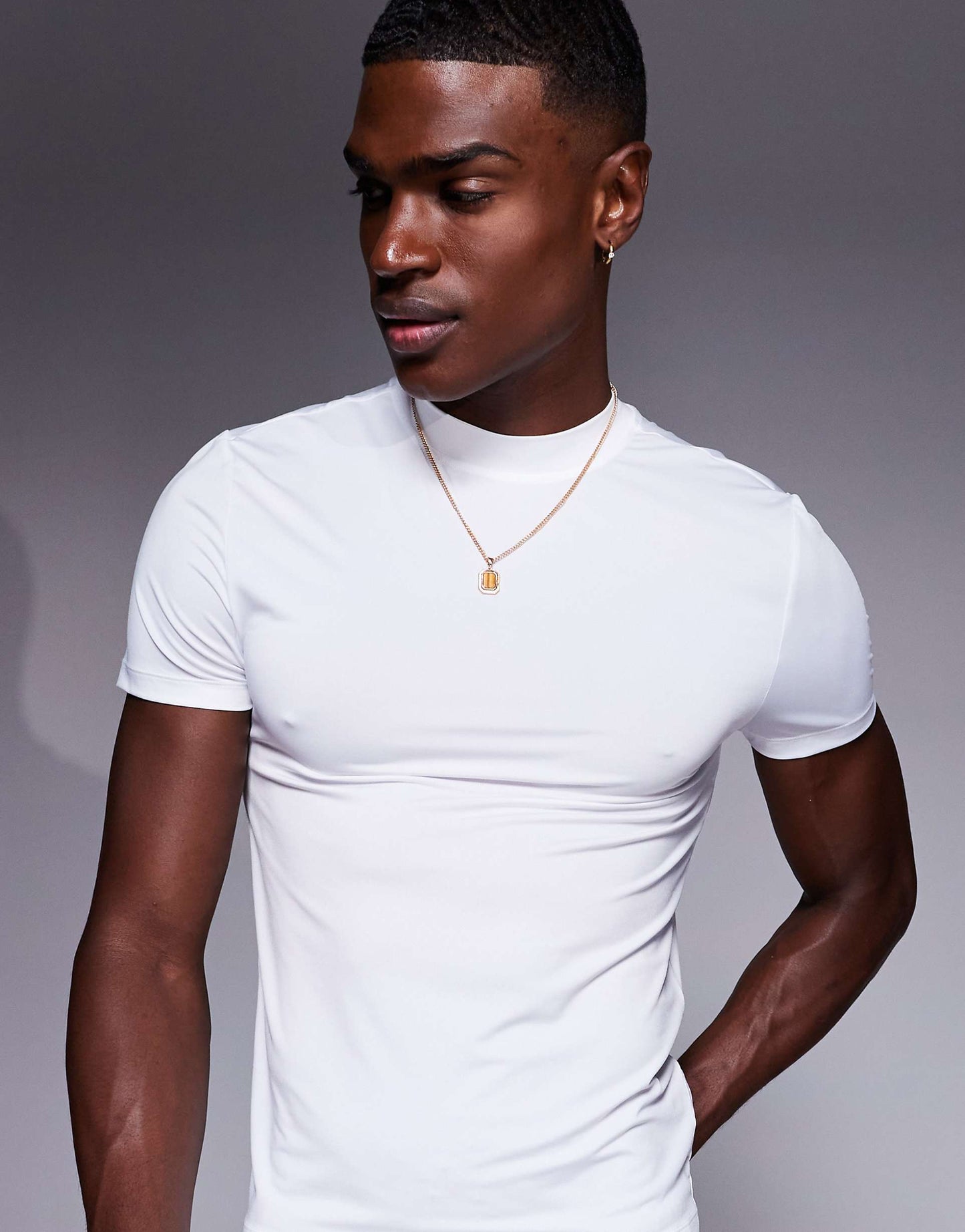 Icon Muscle Fit Training T-Shirt With Quick Dry