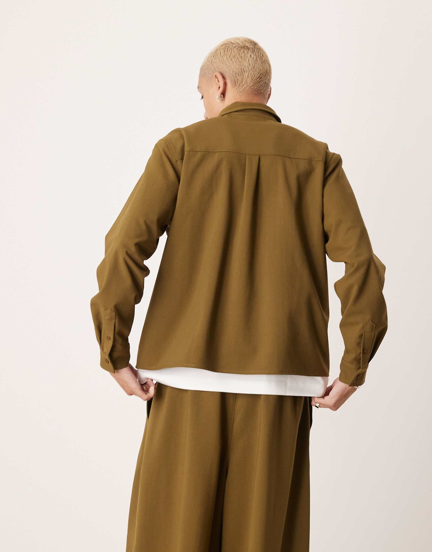 Co-Ord Relaxed Boxy Overhead Shirt