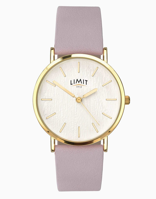 Fashion 35Mm Womens Round Purple Analogue Watch