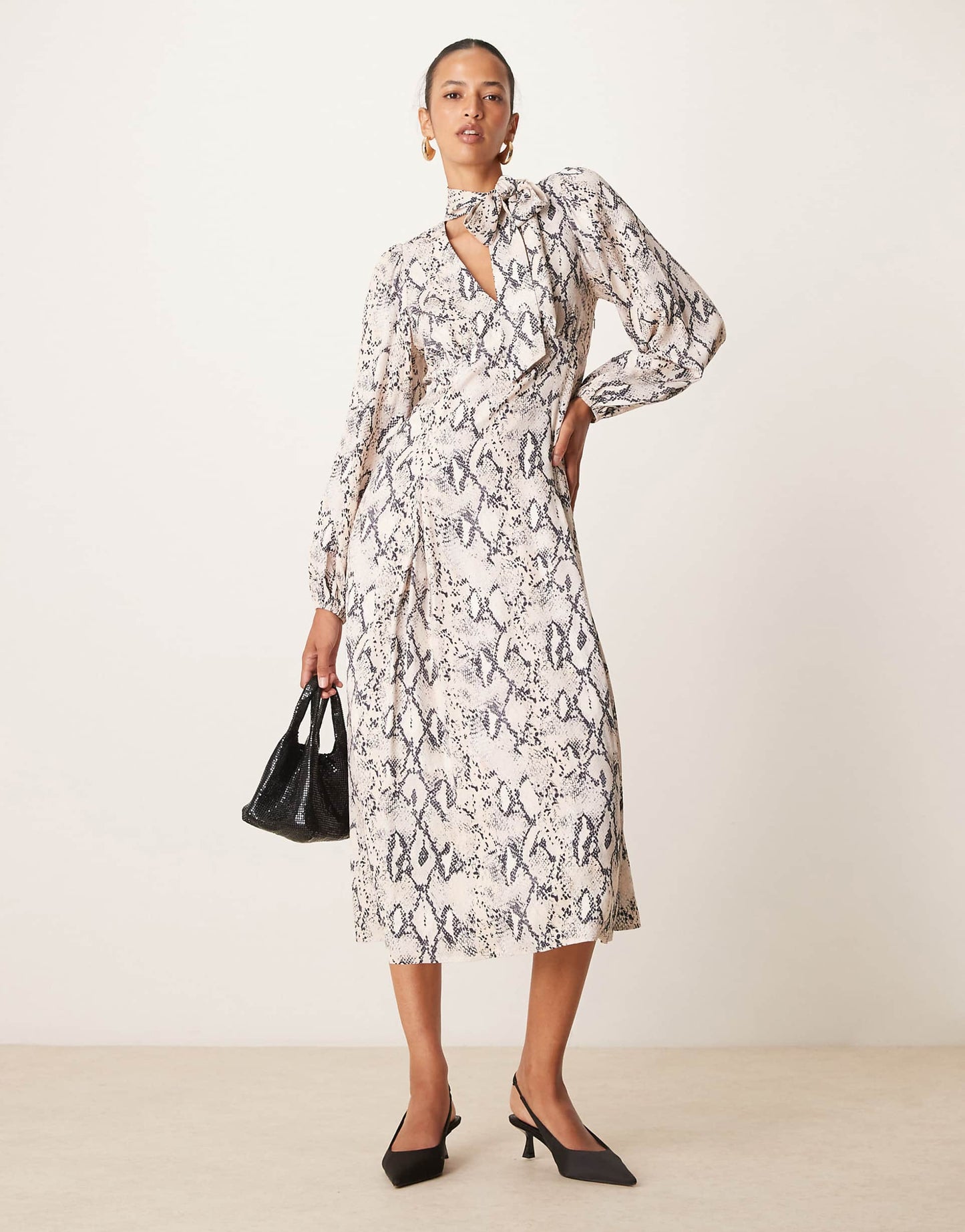 Carla Scarf Midaxi Dress