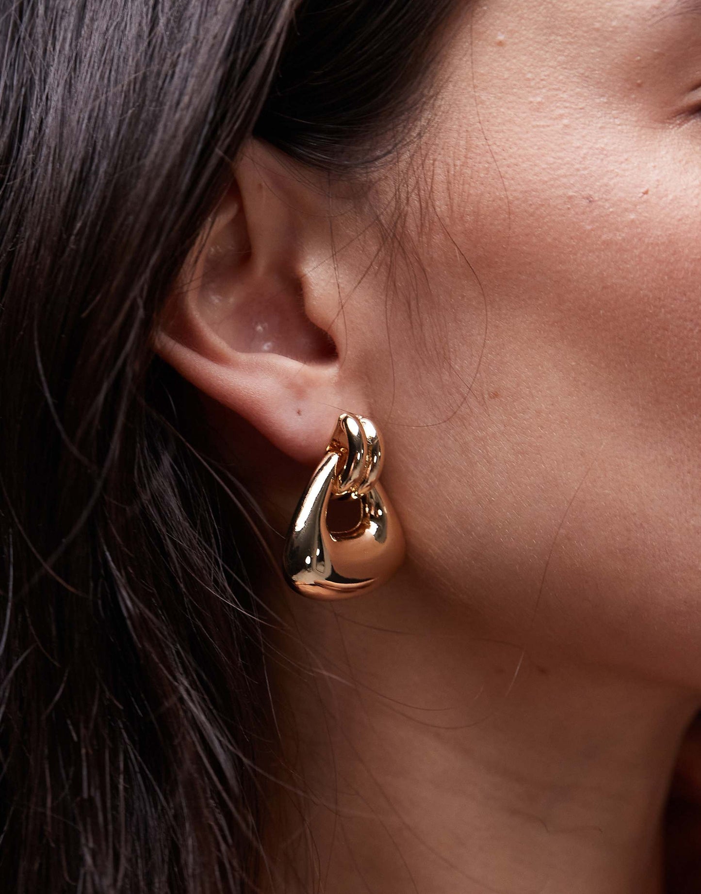 Ellen Triangular Knocker Earrings