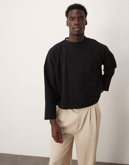 Super Oversized Cropped Jumper