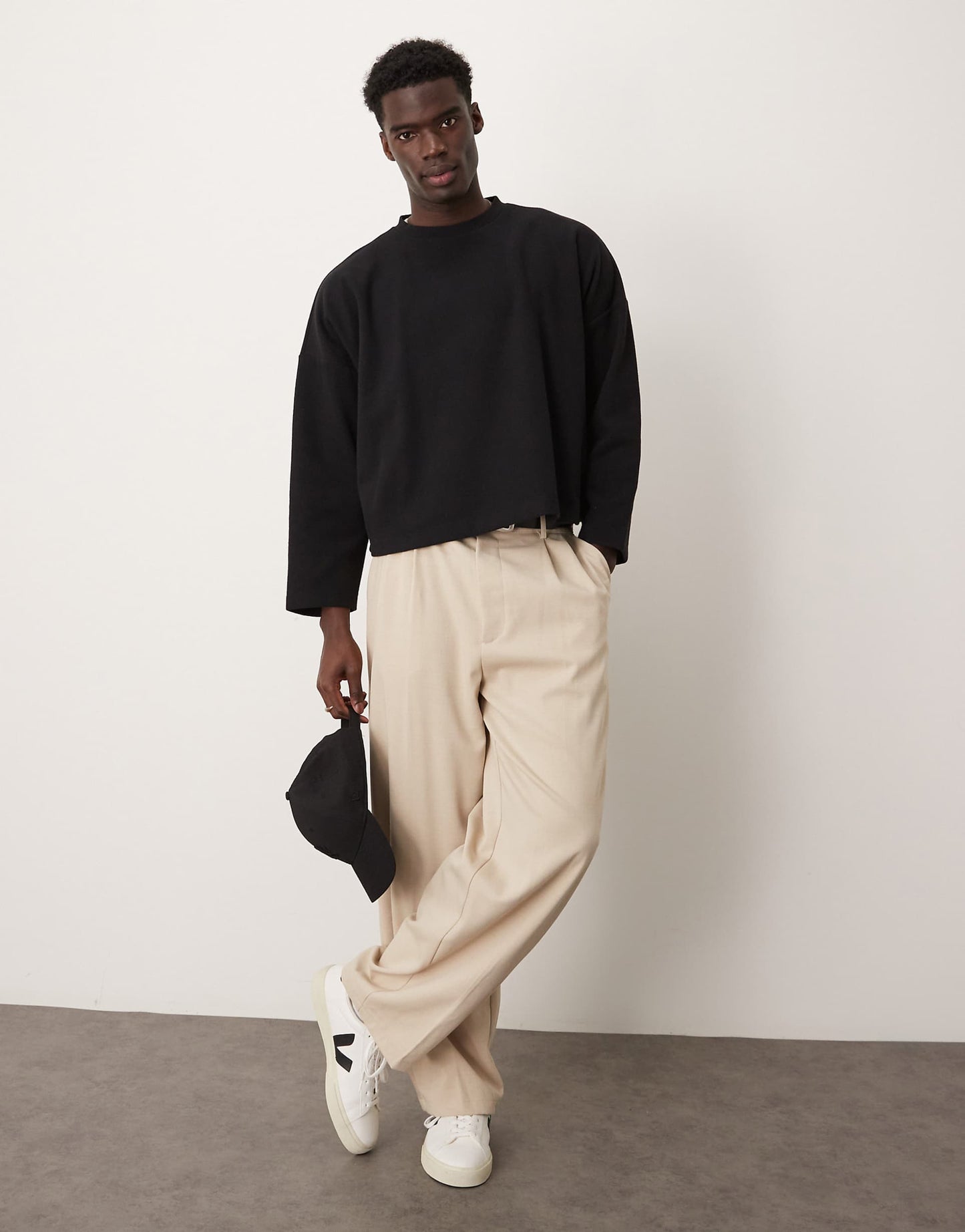 Super Oversized Cropped Jumper