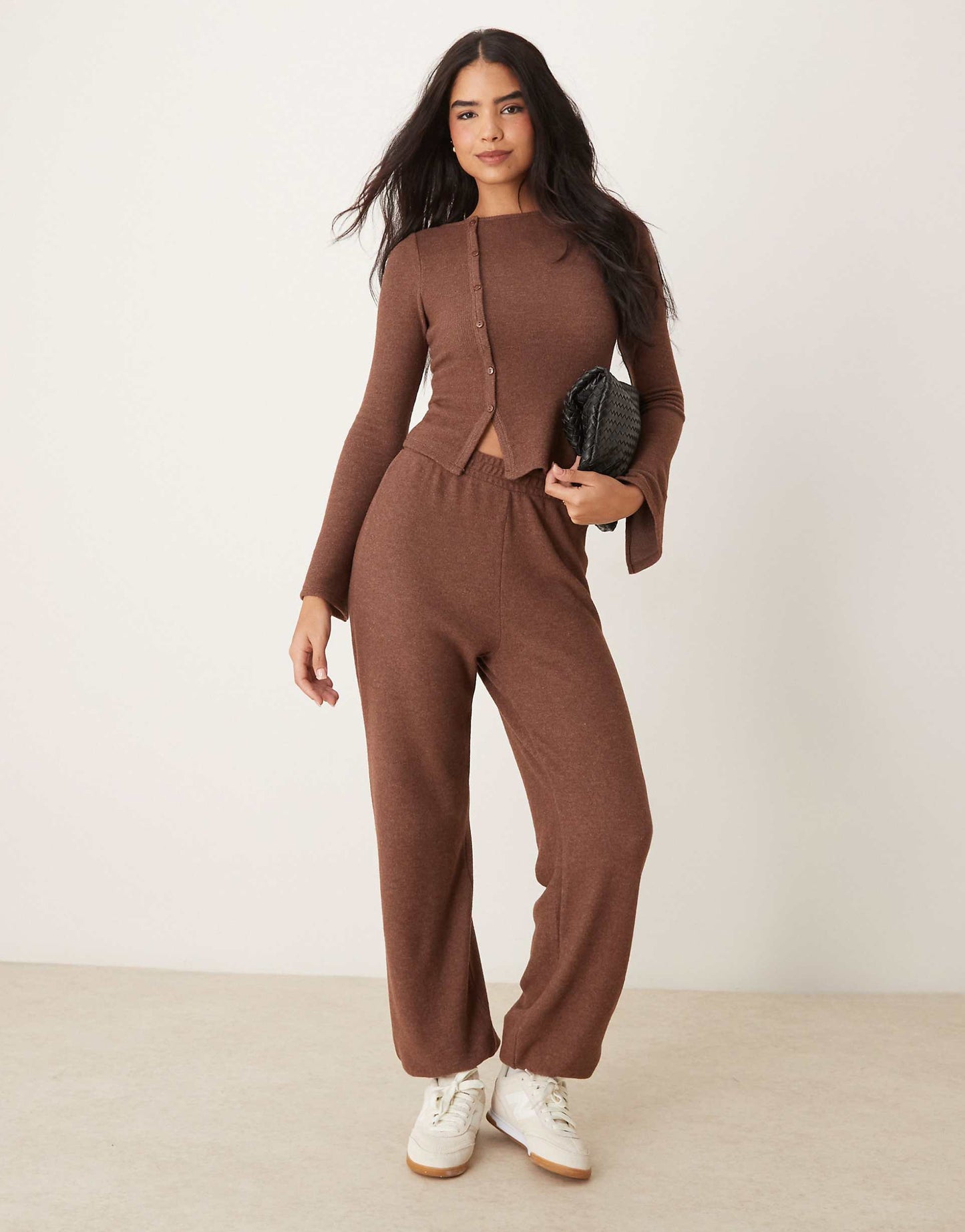 Asymmetric Button Up Super Soft Cardigan