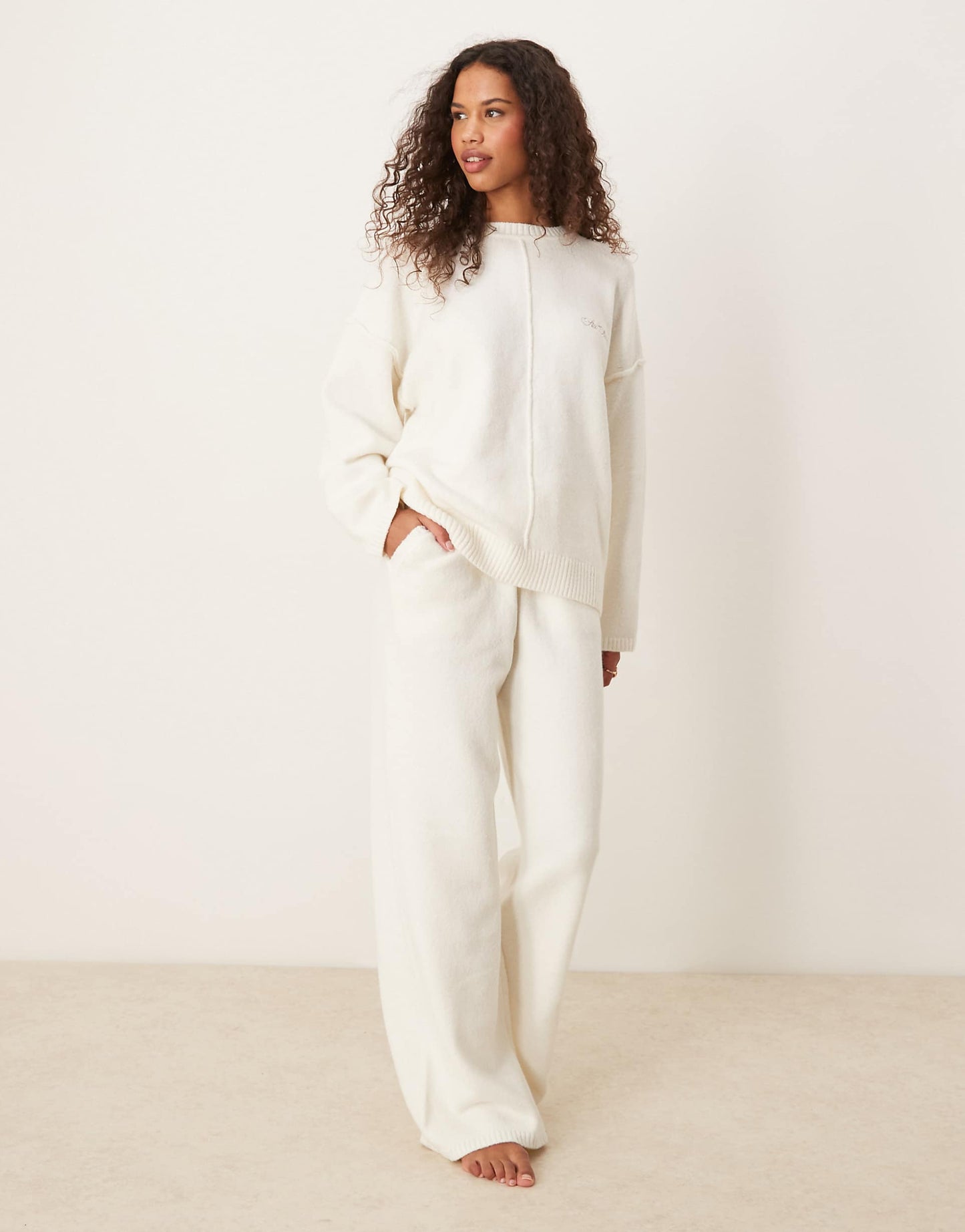 Knitted Oversized Jumper Co-Ord