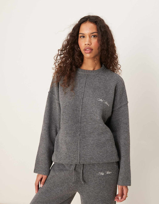 Knitted Oversized Jumper Co-Ord