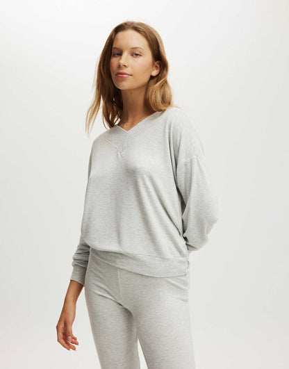 Super Soft Deep V Sweater