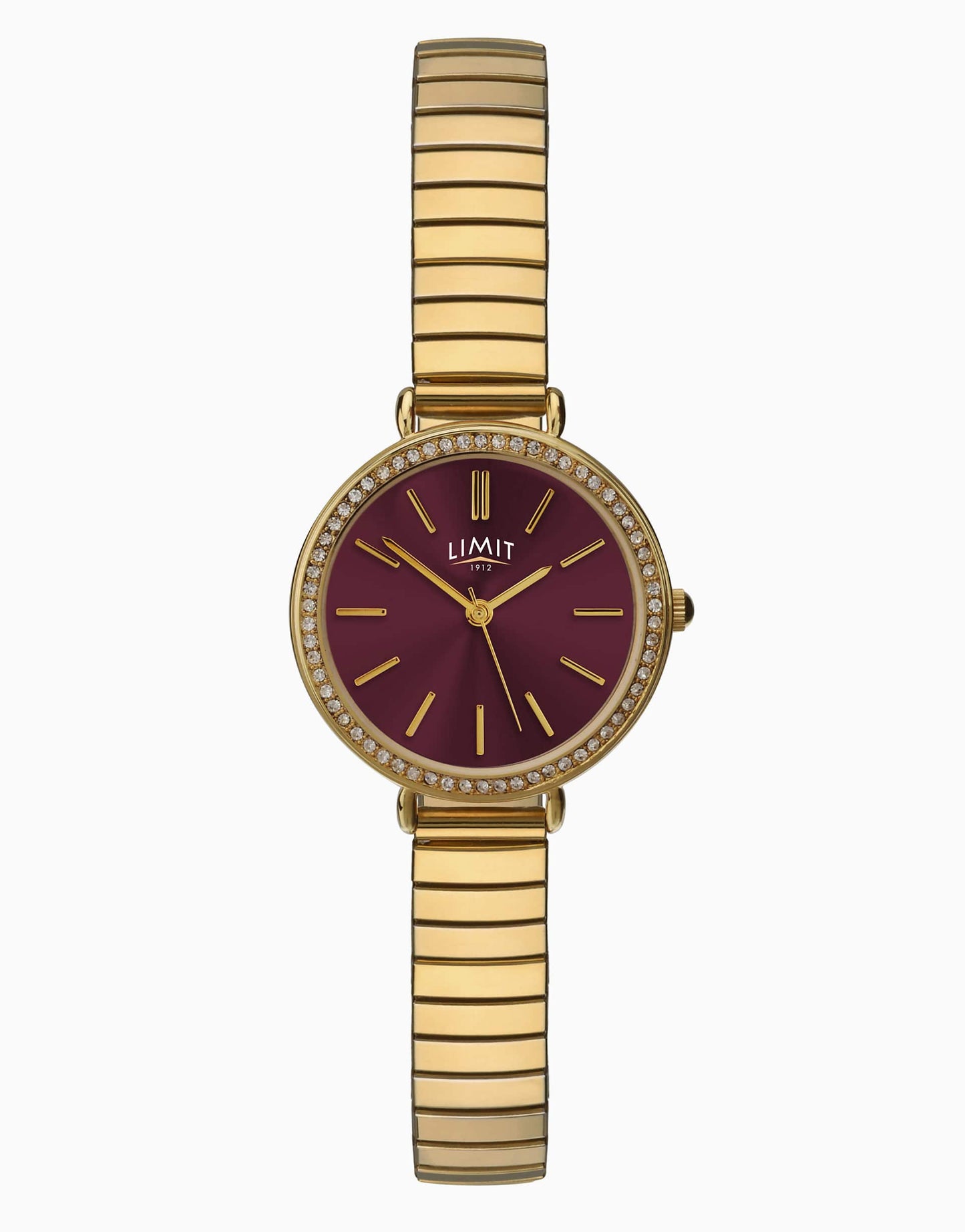 Classic 26Mm Womens Round Gold Analogue Watch