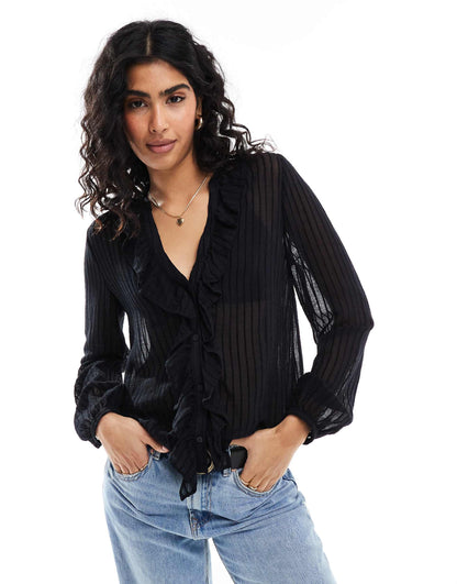 Frill Detail Blouse