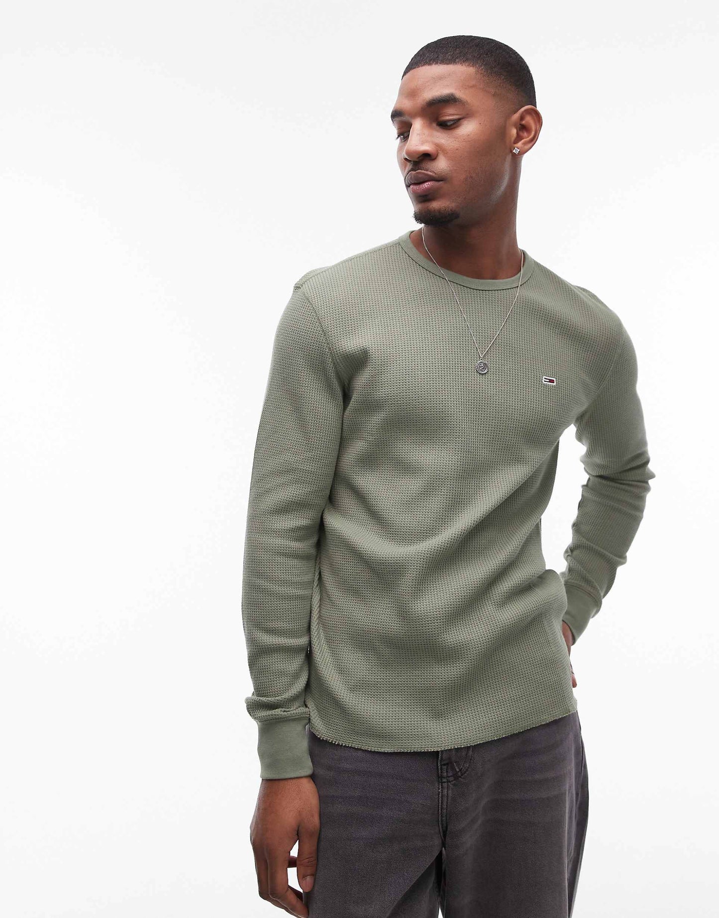 Waffle Long Sleeve Top