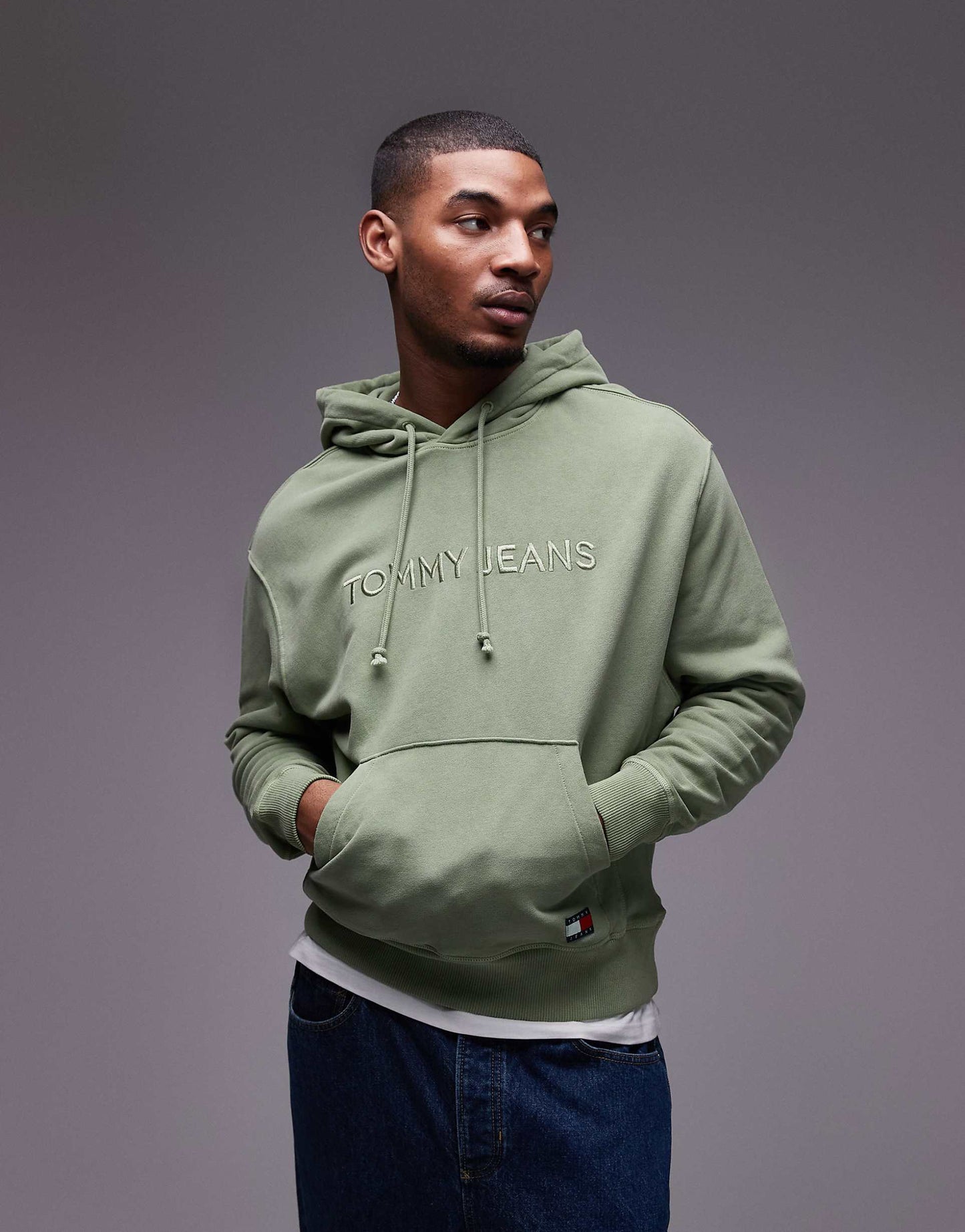 Tonal Logo Hoodie