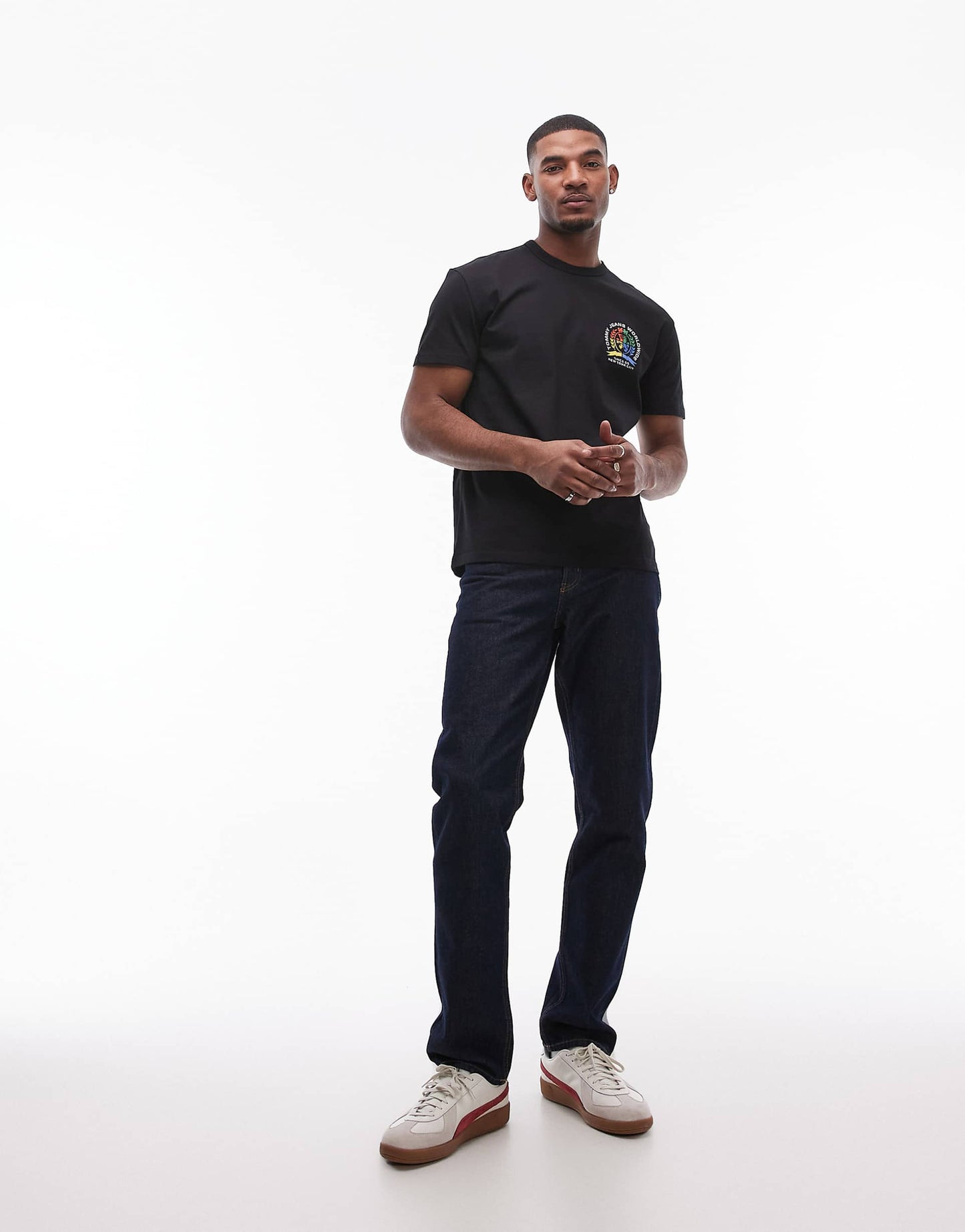 Colourful Crest Logo T-Shirt
