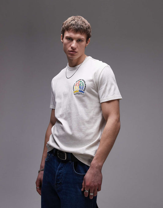 Colourful Crest Logo T-Shirt