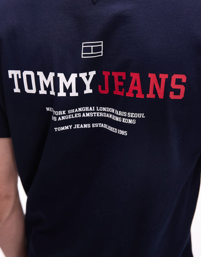 Varsity Backprint Graphic T-Shirt