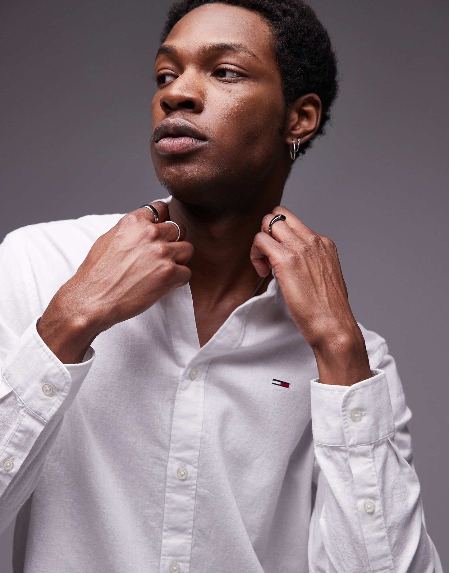 Regular Linen Long Sleeve Shirt