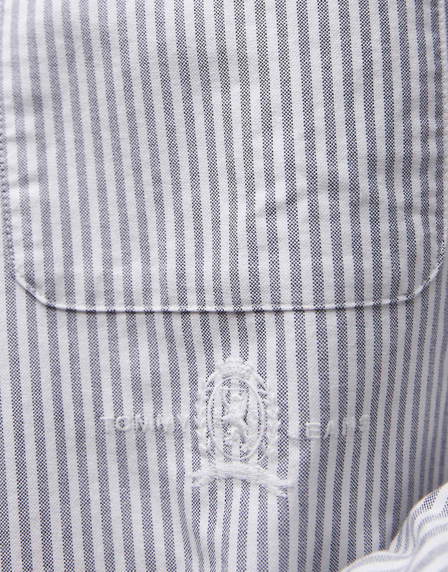 Oxford Shirt With Crest Logo