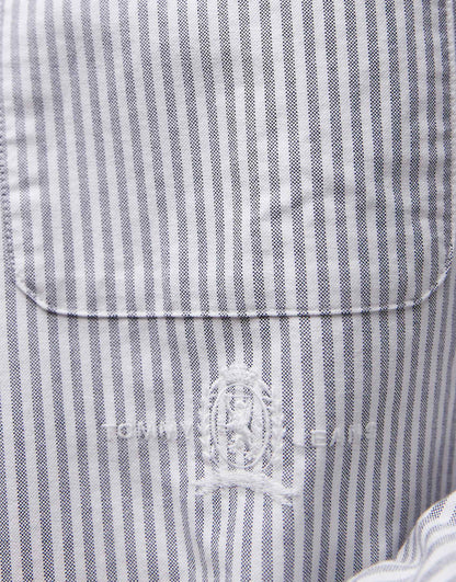 Oxford Shirt With Crest Logo