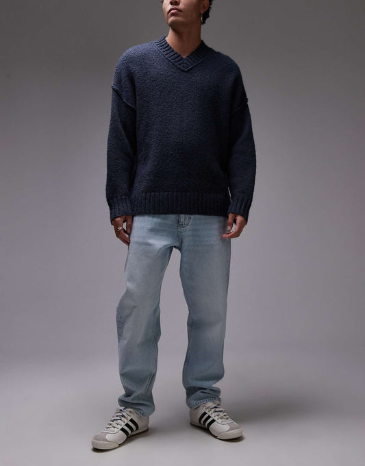 Isaac Relaxed Tapered Jeans