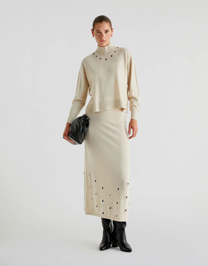 Eyelet Set Jumper