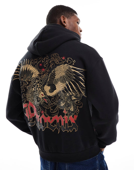 Phoenix Back Graphic Hoodie
