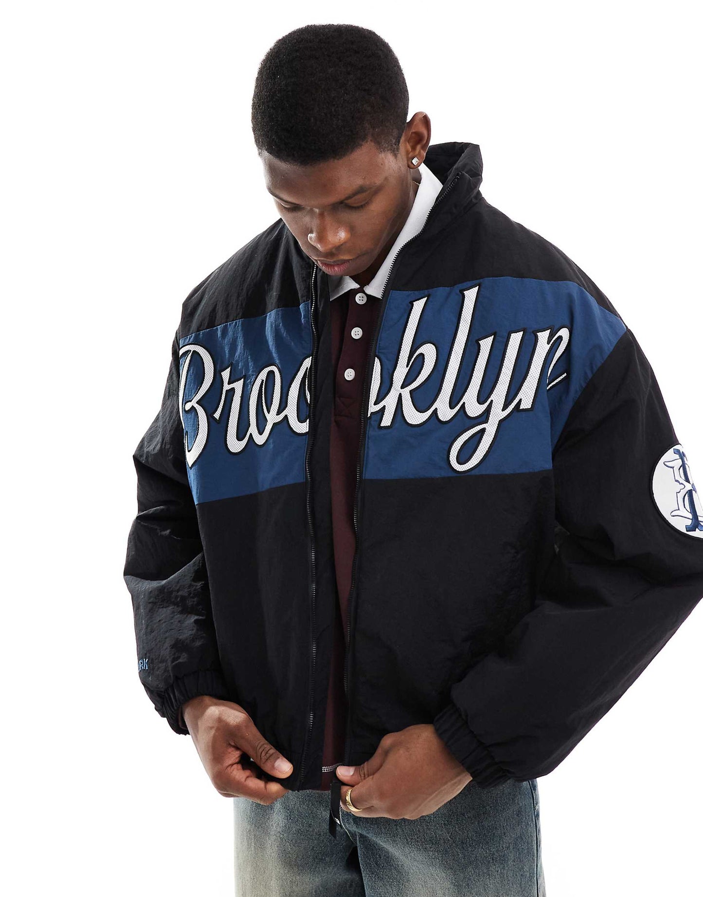 Brooklyn Nylon Track Jacket