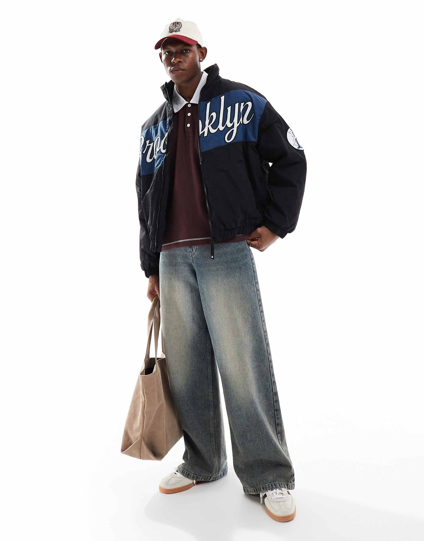Brooklyn Nylon Track Jacket