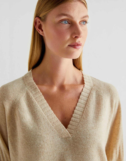 Joy V Sleeve Jumper