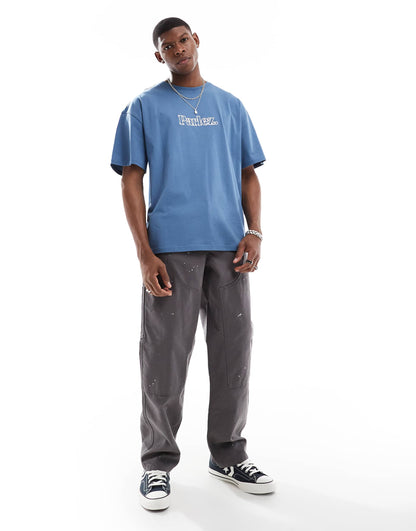 Staffa Short Sleeve Oversized Logo T-Shirt