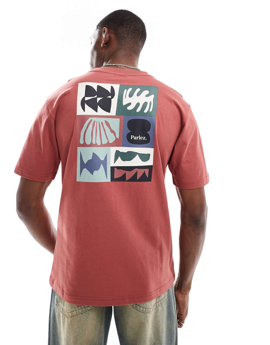 Stallo Short Sleeve Logo T-Shirt With Back Print