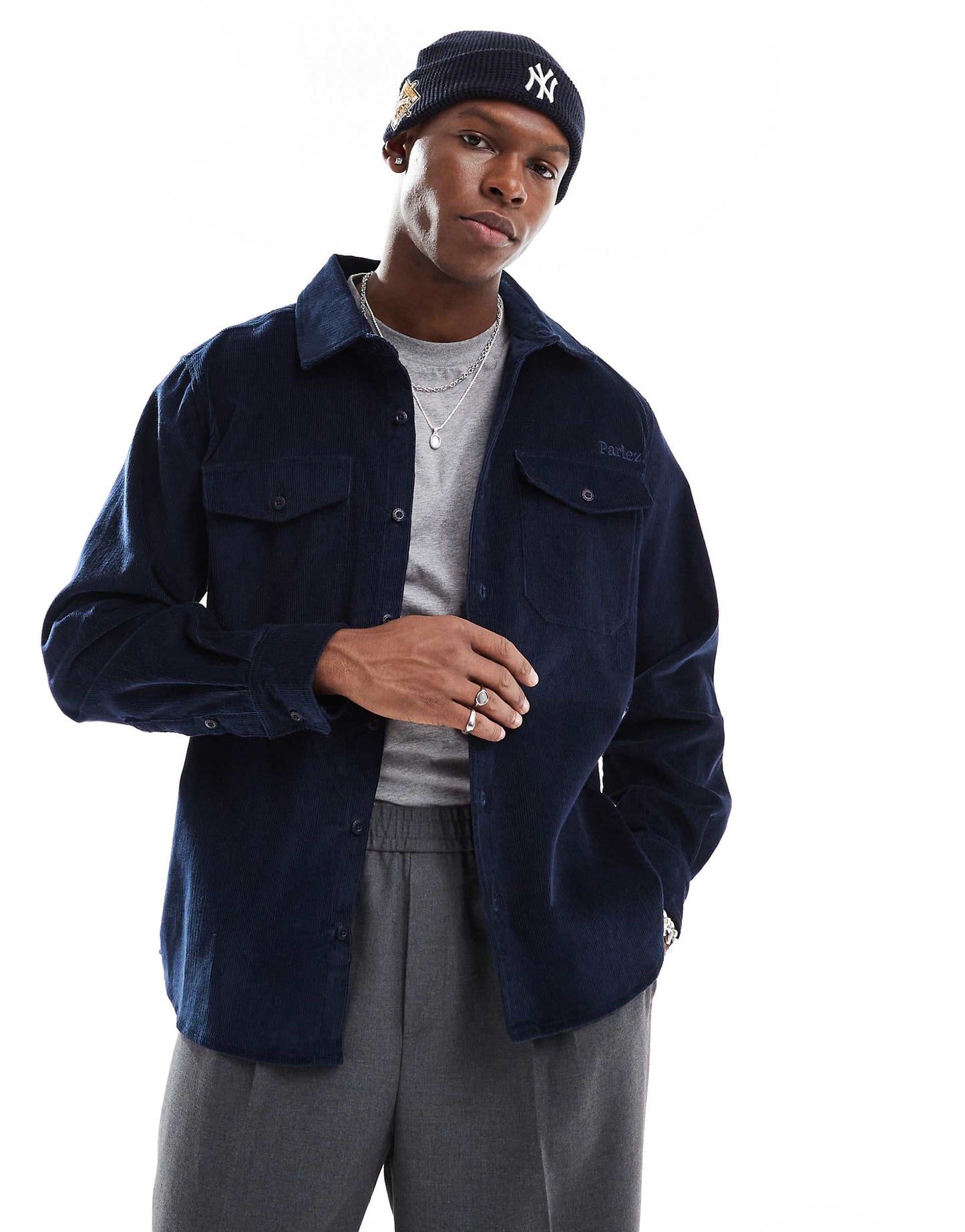 Hinton Long Sleeve Corduroy Shirt
