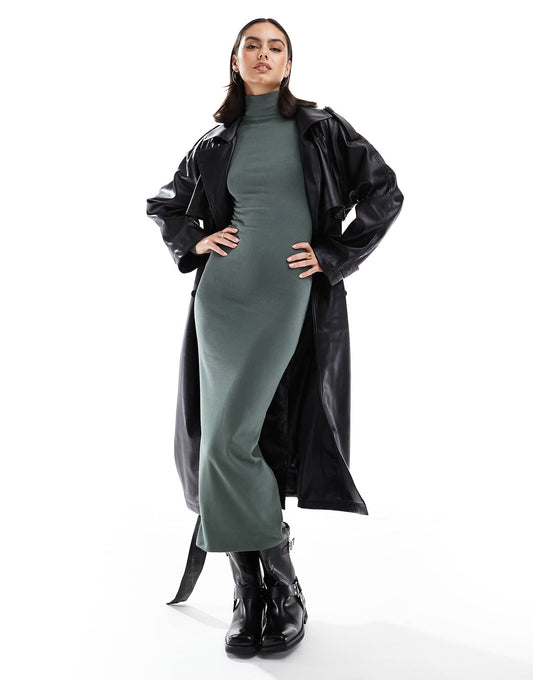 Long Sleeve Midaxi Dress