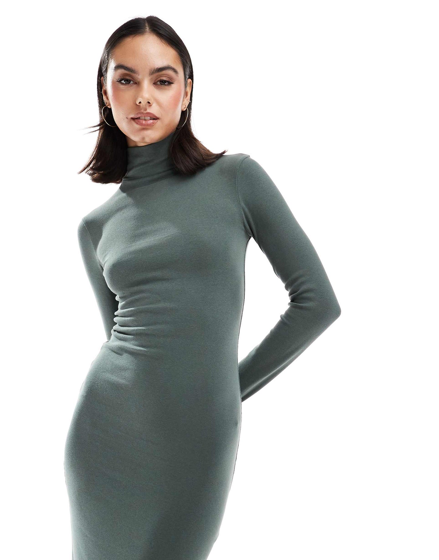 Long Sleeve Midaxi Dress