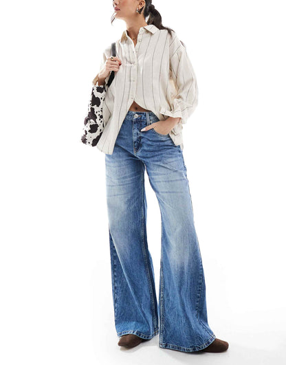 Baggy Wide Leg Jean