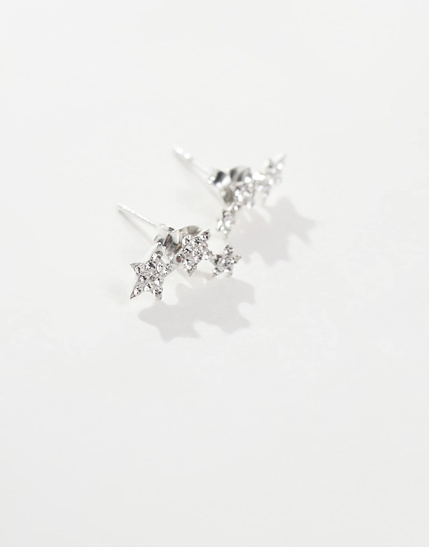 Multigem Star Crawler Earrings