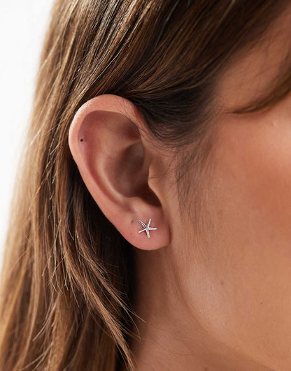 Starfish Stud Earrings