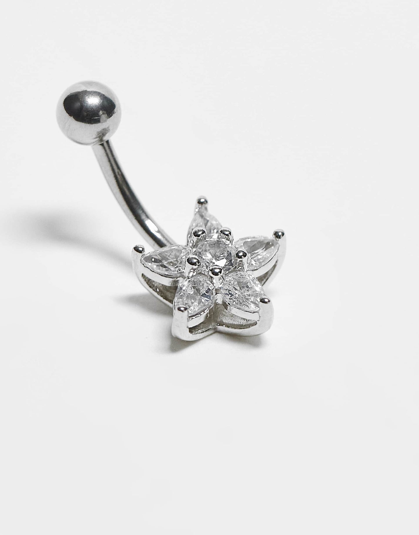 Star Gem Cluster 10Mm Belly Bar