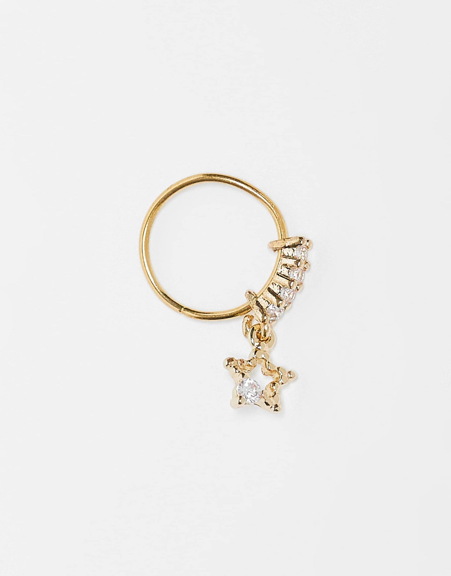 Cut Out Star 10Mm Belly Bar