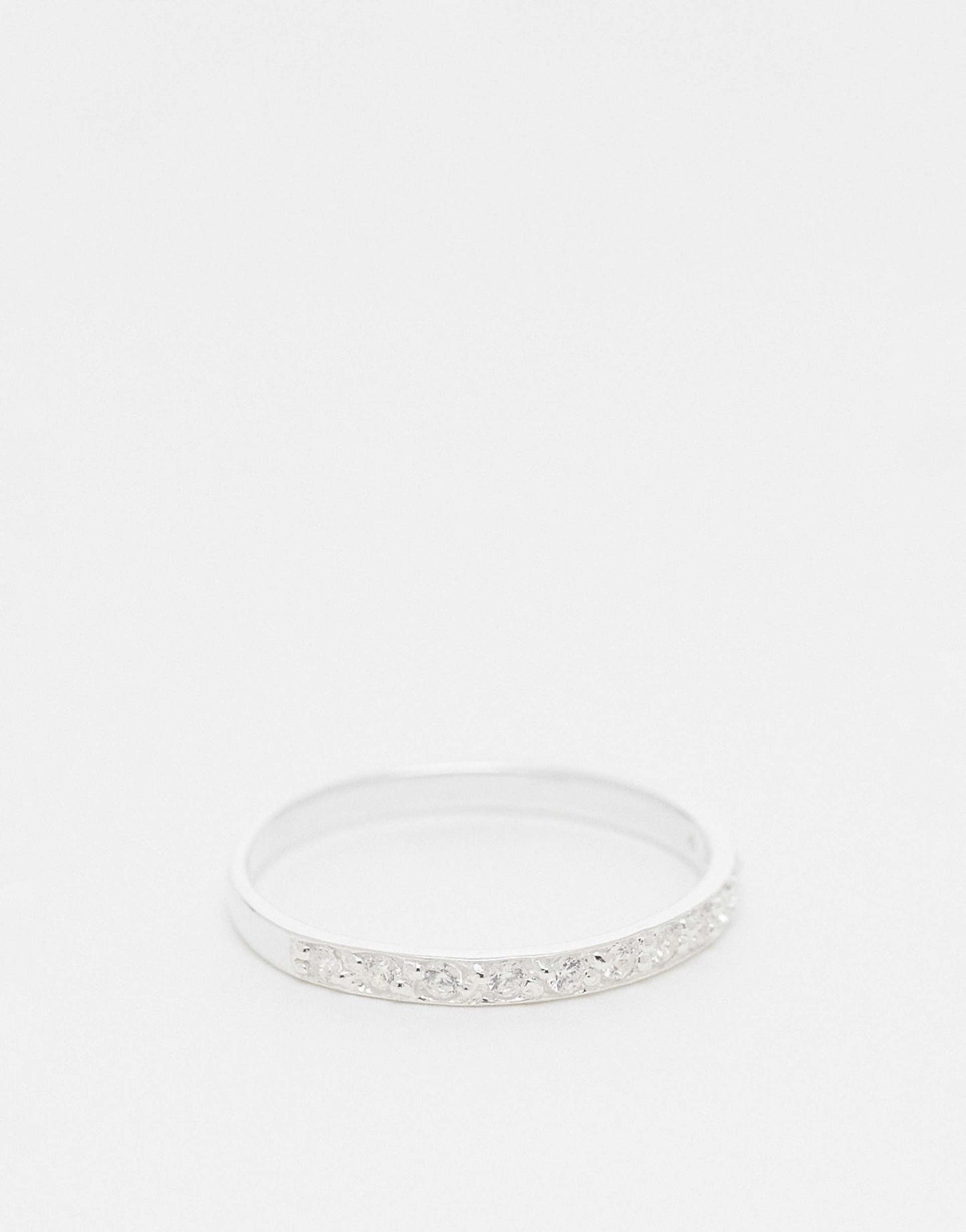 Cz Gemset Band Ring
