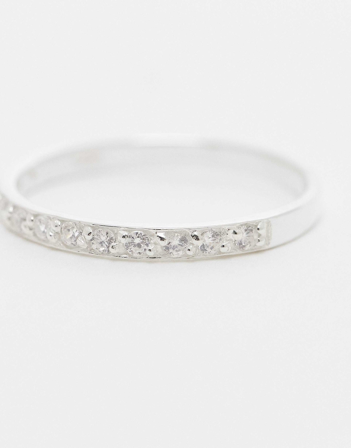Cz Gemset Band Ring