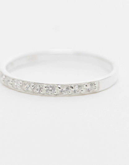 Cz Gemset Band Ring
