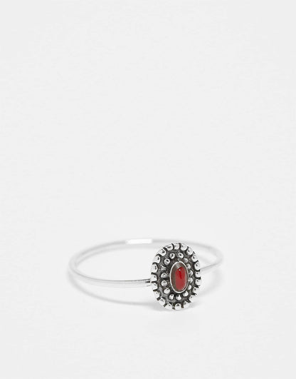 Oval Cornelian Ring