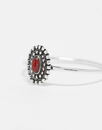 Oval Cornelian Ring