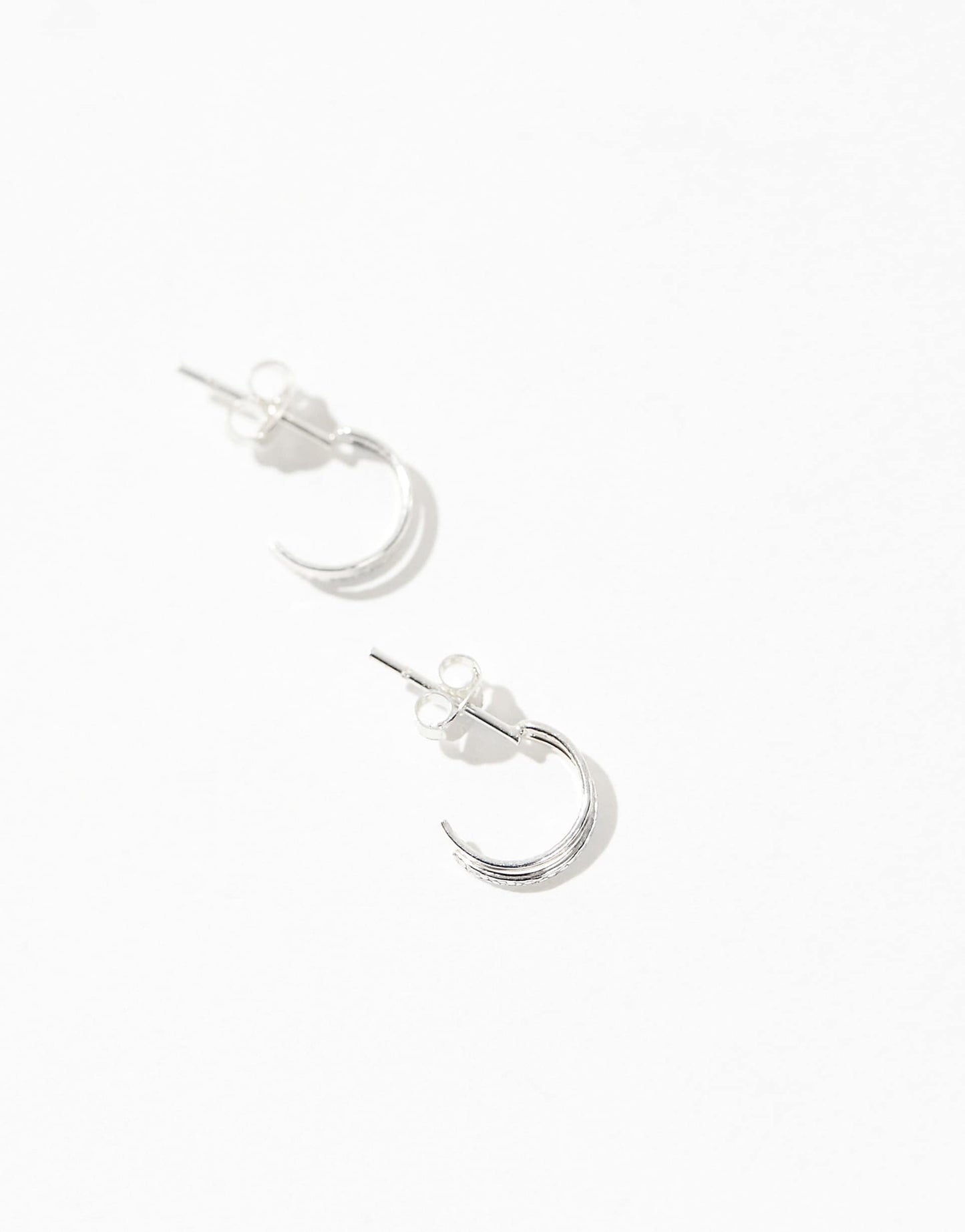 10Mm Double Layer Huggie Hoop Earrings