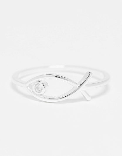 Gemset Fish Ring