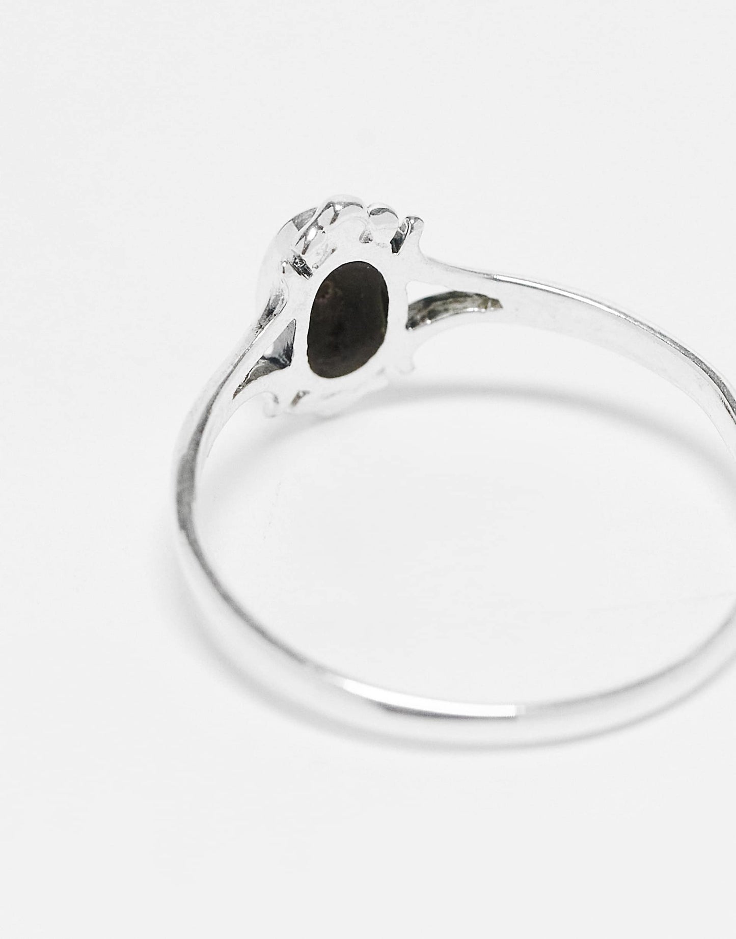 Oval Black Onyx Ring