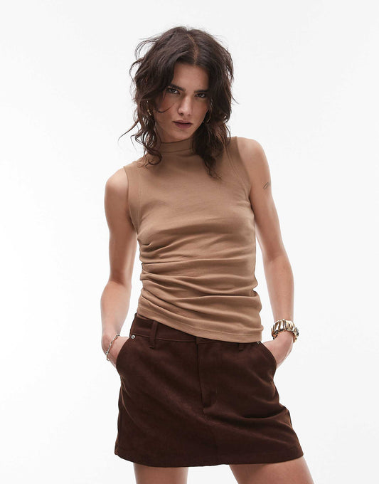 Hitched Side Tank Top