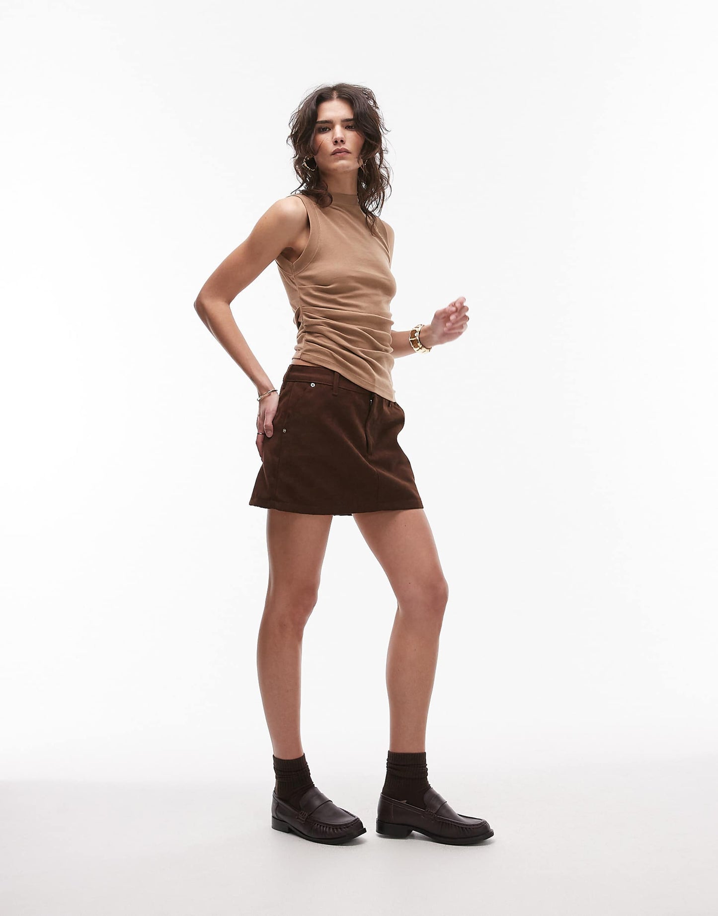 Hitched Side Tank Top